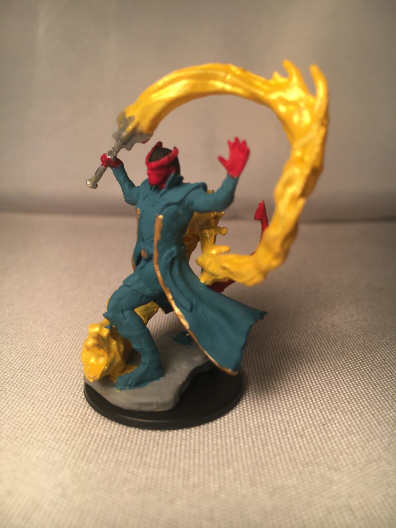 d&d tiefling sorcerer miniature