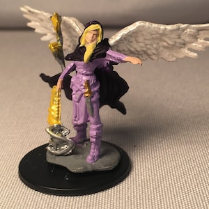 Female Aasimar Wizard Painted DnD Miniature/Female Aasimar Sorcerer DnD Hand Painted D&D Mini/Female Aasimar Cleric Painted Miniature