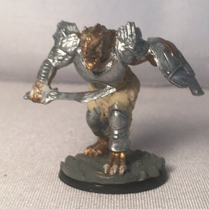Dragonborn Fighter Painted Miniature/Dragonborn Paladin Hand Painted Mini/Dragonborn Ranger Painted Miniature/Gold Dragonborn