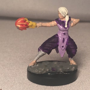 Female Half Elf Monk Painted DnD Miniature/Female Human Monk Hand Painted Mini/Human Rogue Painted/Human Wizard Miniature/Half Elf Rogue