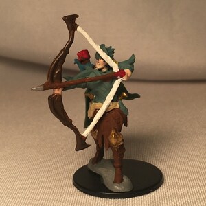 Elf Ranger Painted DnD Miniature/Elf Fighter Hand Painted Mini/Elf Cleric Painted Miniature/Half Elf Ranger/Human Ranger/Half Elf Fighter