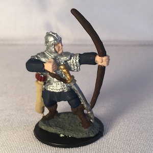Caccia umano dipinto DnD miniature/Mano Paladino Umano Dipinto D&D&D Mini / Mezzo Elfo Combattente / Mezzo Elfo Paladino / Ranger Umano