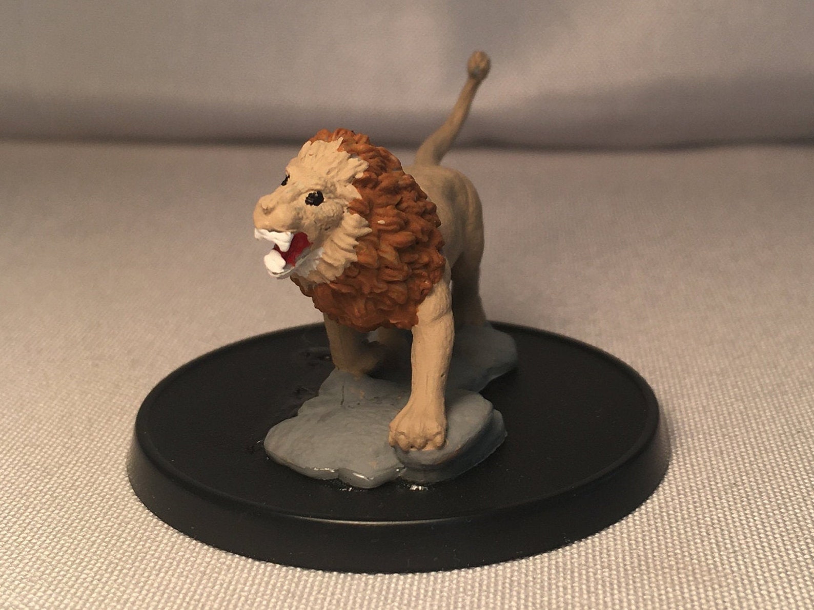 Lion Painted Dnd Miniature Wild Shape/polymorph/animal - Etsy
