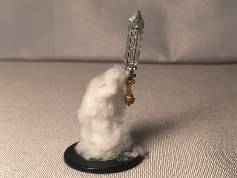 Spiritual Weapon Painted DnD Miniature/Flying Sword D&D | Etsy