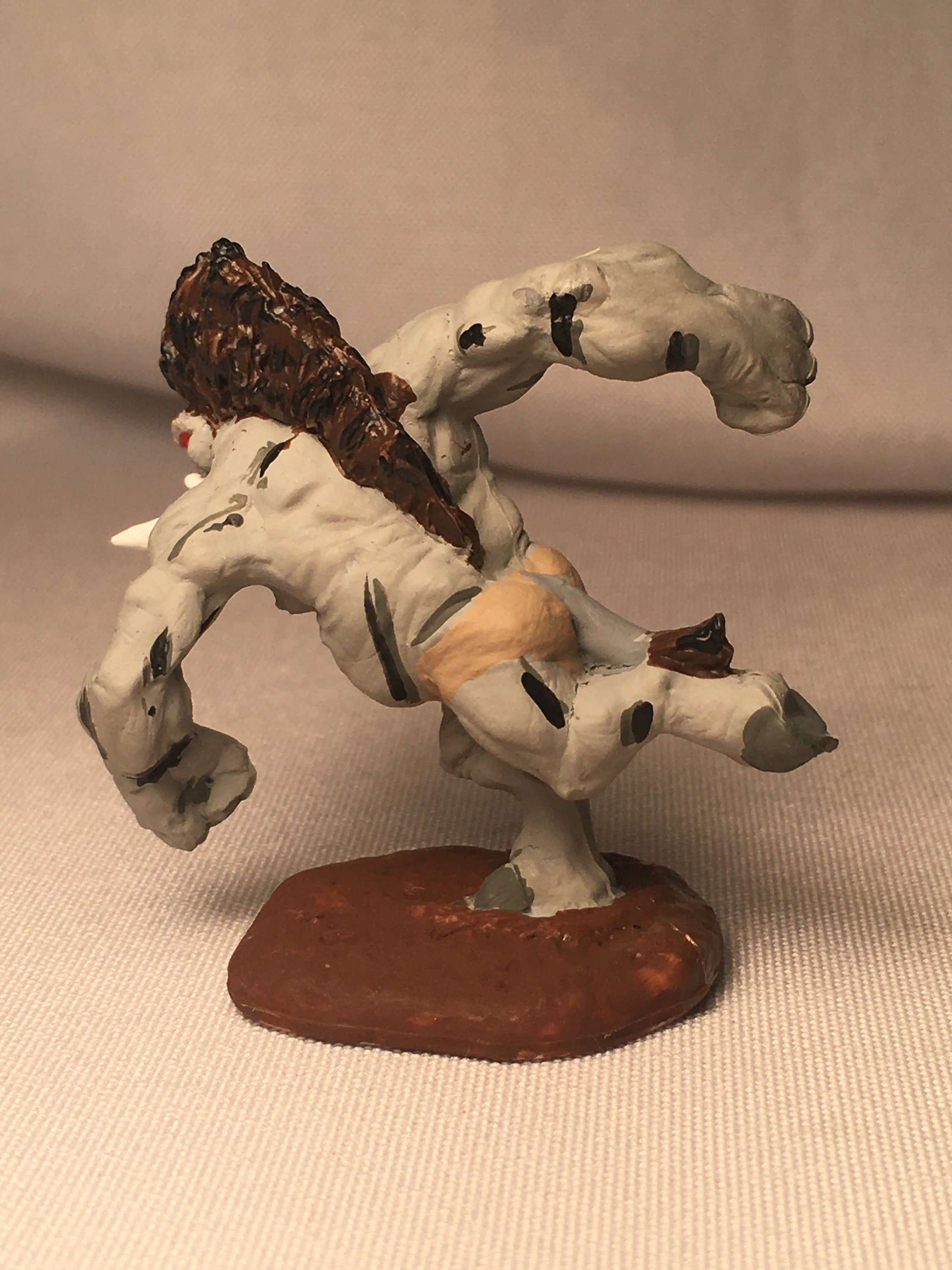 Wereboar Painted Dnd Miniature/shifter Fighter Painted Etsy