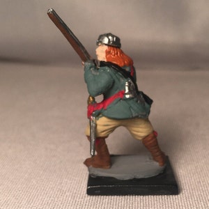 Kämpfer Gunner gemalt DnD Miniatur/Musket/Gun D&D von Hand bemalt Mini/Feuerwaffen/Pistole/Arquebus/Matchlock/Harquebus/Hand Kanone/Musketier