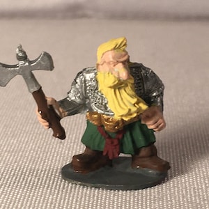 Zwerg Schurken gemalt DnD Miniatur/Zwerg Ranger von Hand bemalt Mini/Metall Zinn/Zwerg Figher Mini/Zwerg Kleriker/Zwerg Barbar
