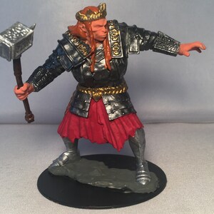 Fire Giant/Painted DnD Miniature/Huge Giant D&D Hand Painted Mini/Demon Painted Miniature/Giant Miniature/Fire Giant Miniature