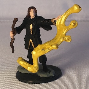 Half Elf Sorcerer Painted DnD Miniature/Half Elf Wizard Hand Painted D&D Mini/Half Elf Warlock/Human Wizard/Human Sorcerer/Human Warlock