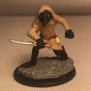 Kenku Rogue Painted DnD Miniature/Kenku Fighter D&D Hand Painted Mini