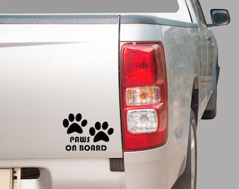 Pegatina SVG de perros a bordo