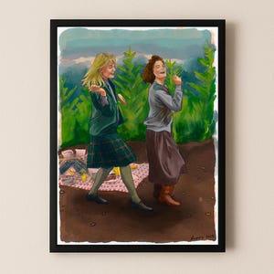 Laura & Donna - Gloss Print - Twin Peaks