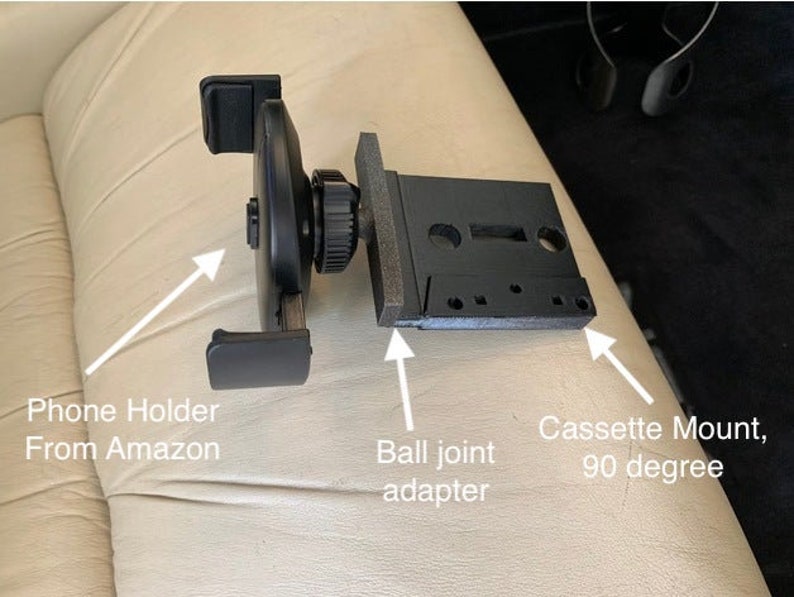 Universal Cassette Phone Mount Etsy