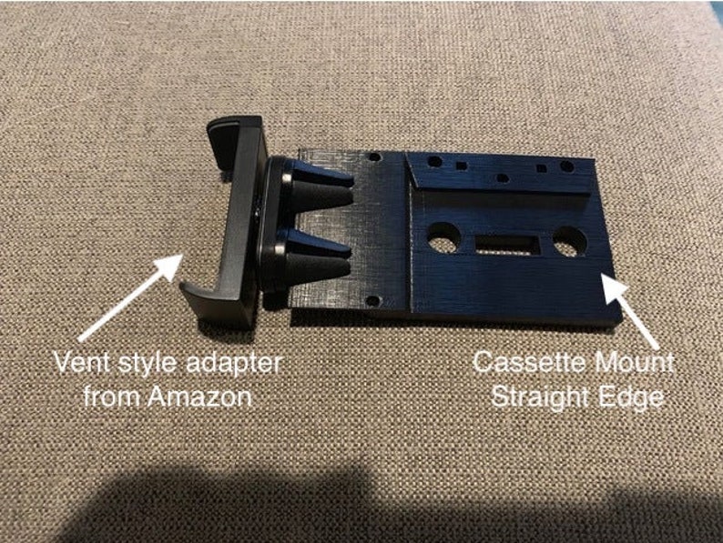 Universal Cassette Phone Mount Etsy