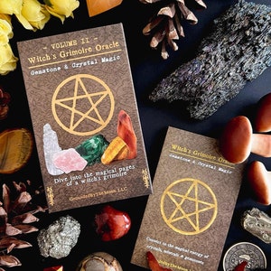 Witches Grimoire Oracle Deck - Vol 2: Crystals & Gemstone Magic