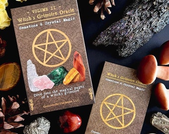 Witches Grimoire Oracle Deck - Vol 2: Crystals & Gemstone Magic