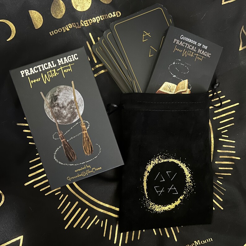 OUT OF PRINT = Practical Magic : Inner Witch Tarot Deck With Bag and ...