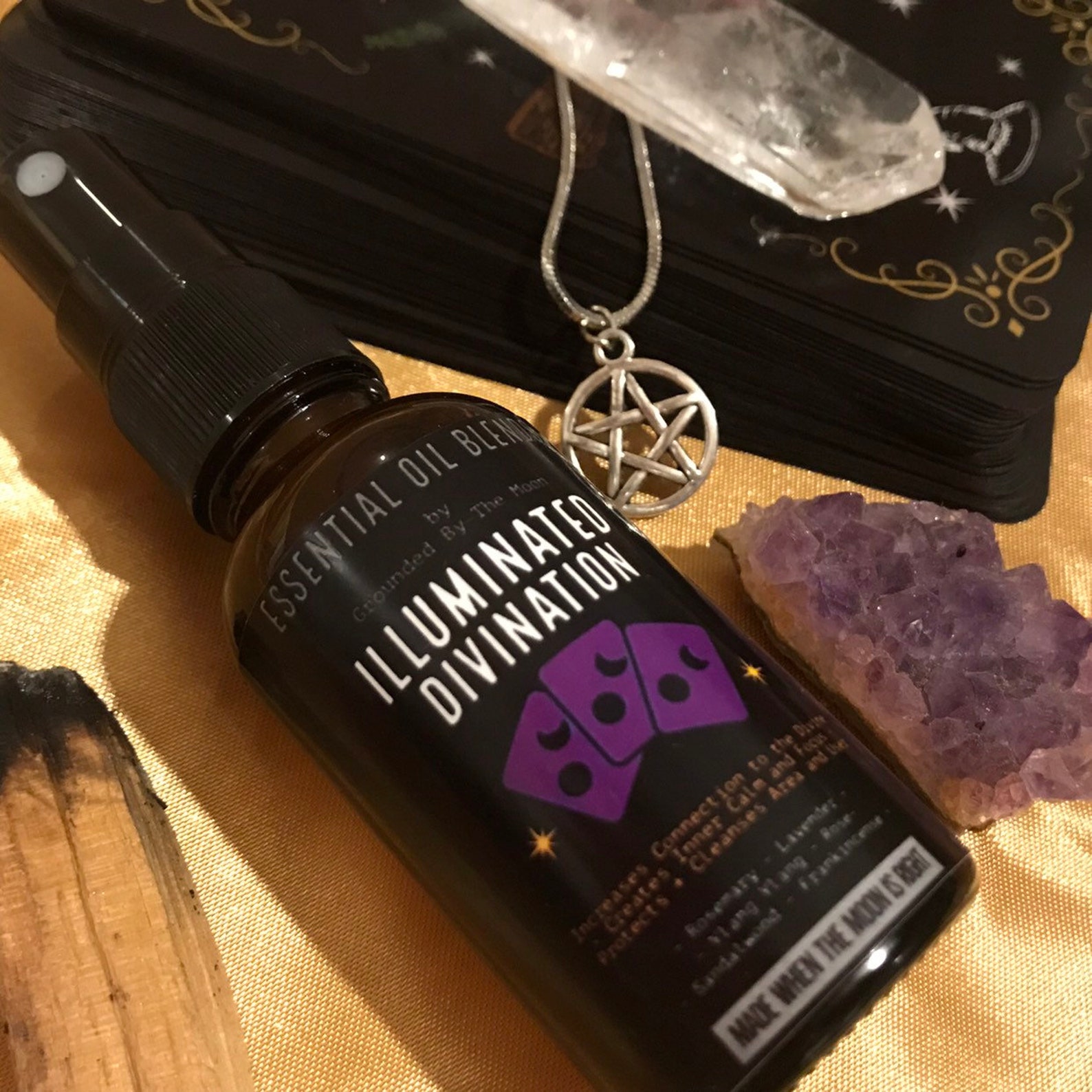 essential oil tarot cards