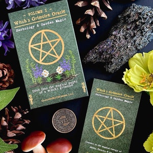 Witches Grimoire Oracle Deck - Vol 1 : Herbology & Garden Magic