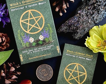Witches Grimoire Oracle Deck - Vol 1 : Herbology & Garden Magic