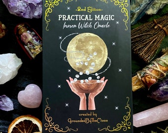 Practical Magic : Inner Witch Oracle Deck - Witch, Spellwork, Crystals, Divination