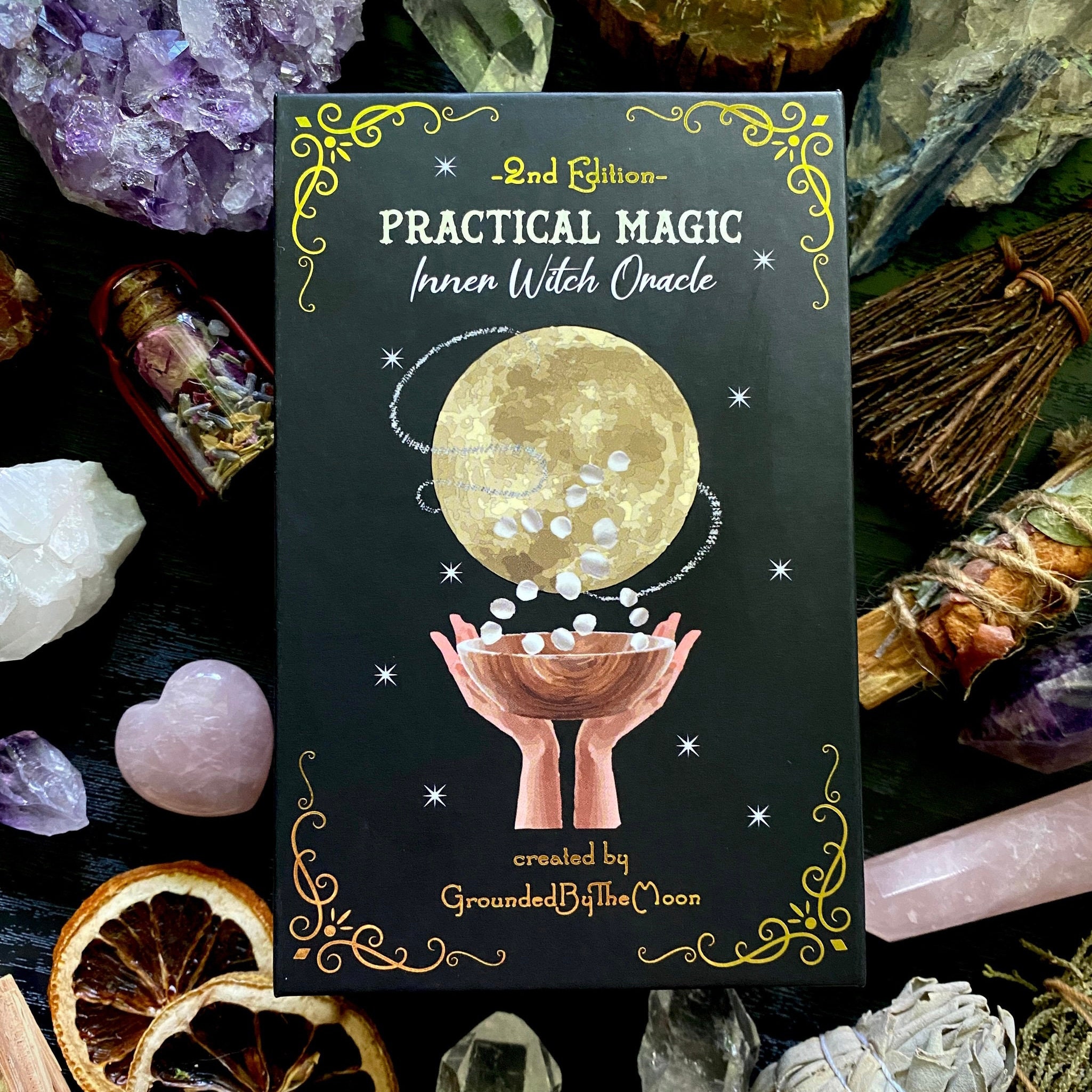 Practical Magic : Inner Witch Oracle Deck - Witch, Spellwork, Crystals, Divination
