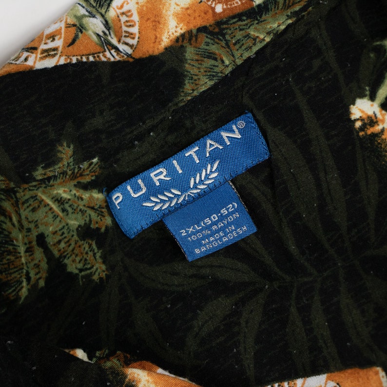 Vintage Puritan Aloha Shirt 2XL Sz