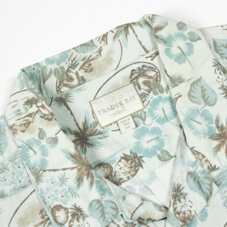 Vintage Trader Bay Aloha Shirt XL Sz