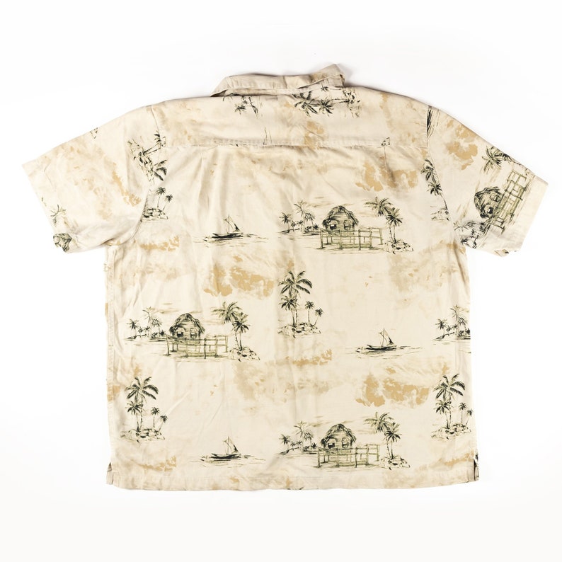 Caribbean Joe Hawaiian Print Shirt XXXL Size