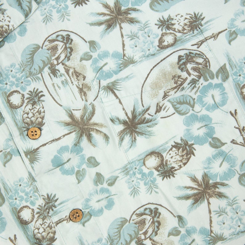 Vintage Trader Bay Aloha Shirt XL Sz