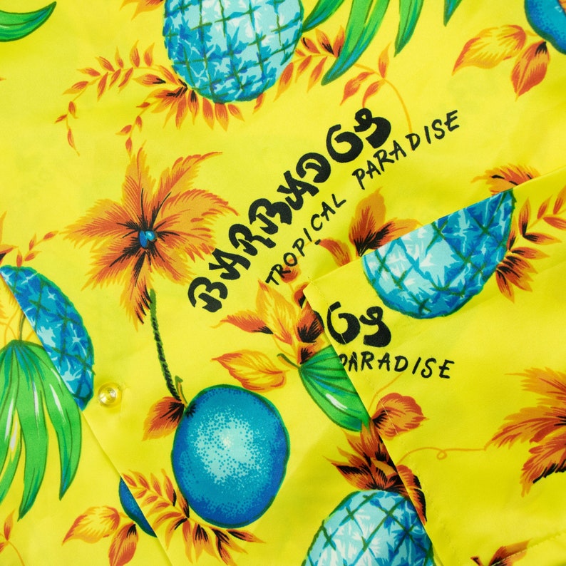 Vintage Bright Aloha Shirt M sz