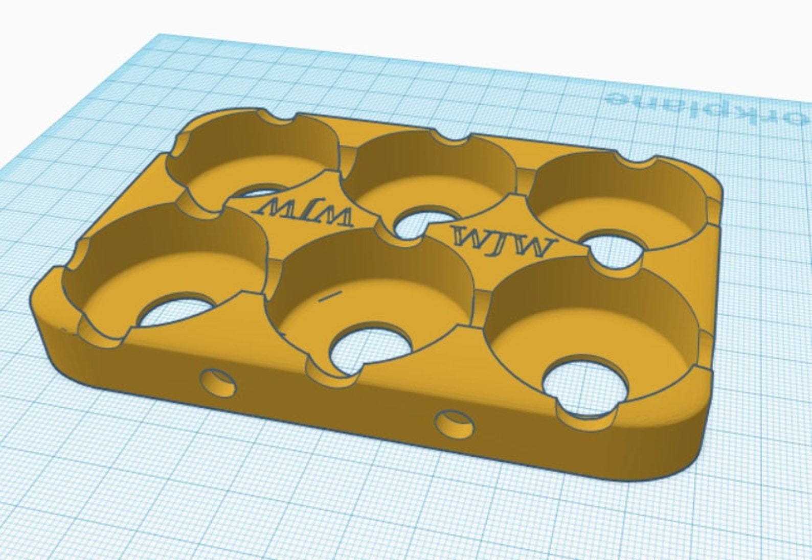 Tamiya Paint Bottle Holder 10ml custom Six Pack Etsy