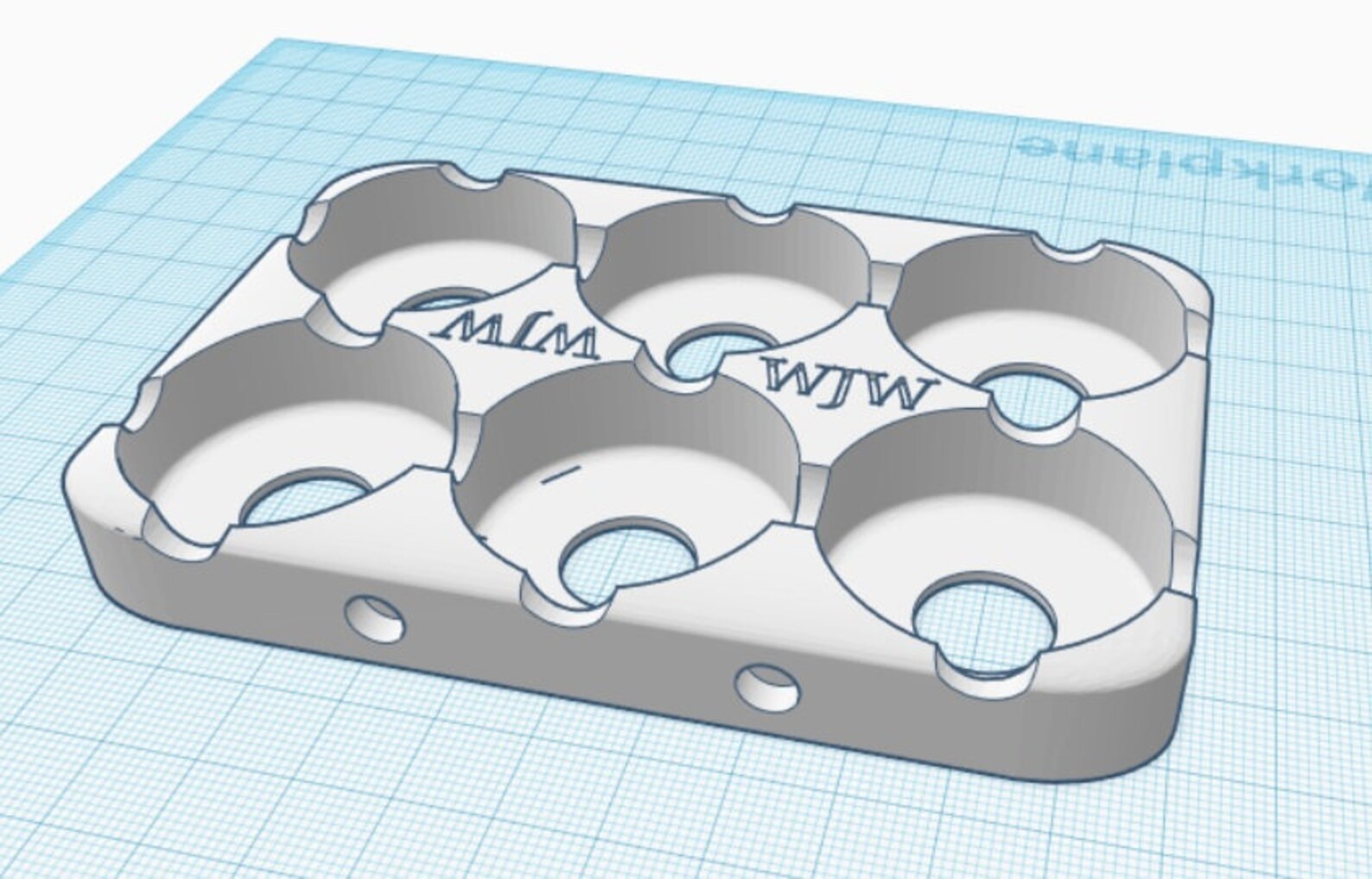 Tamiya Paint Bottle Holder 10ml custom Six Pack Etsy