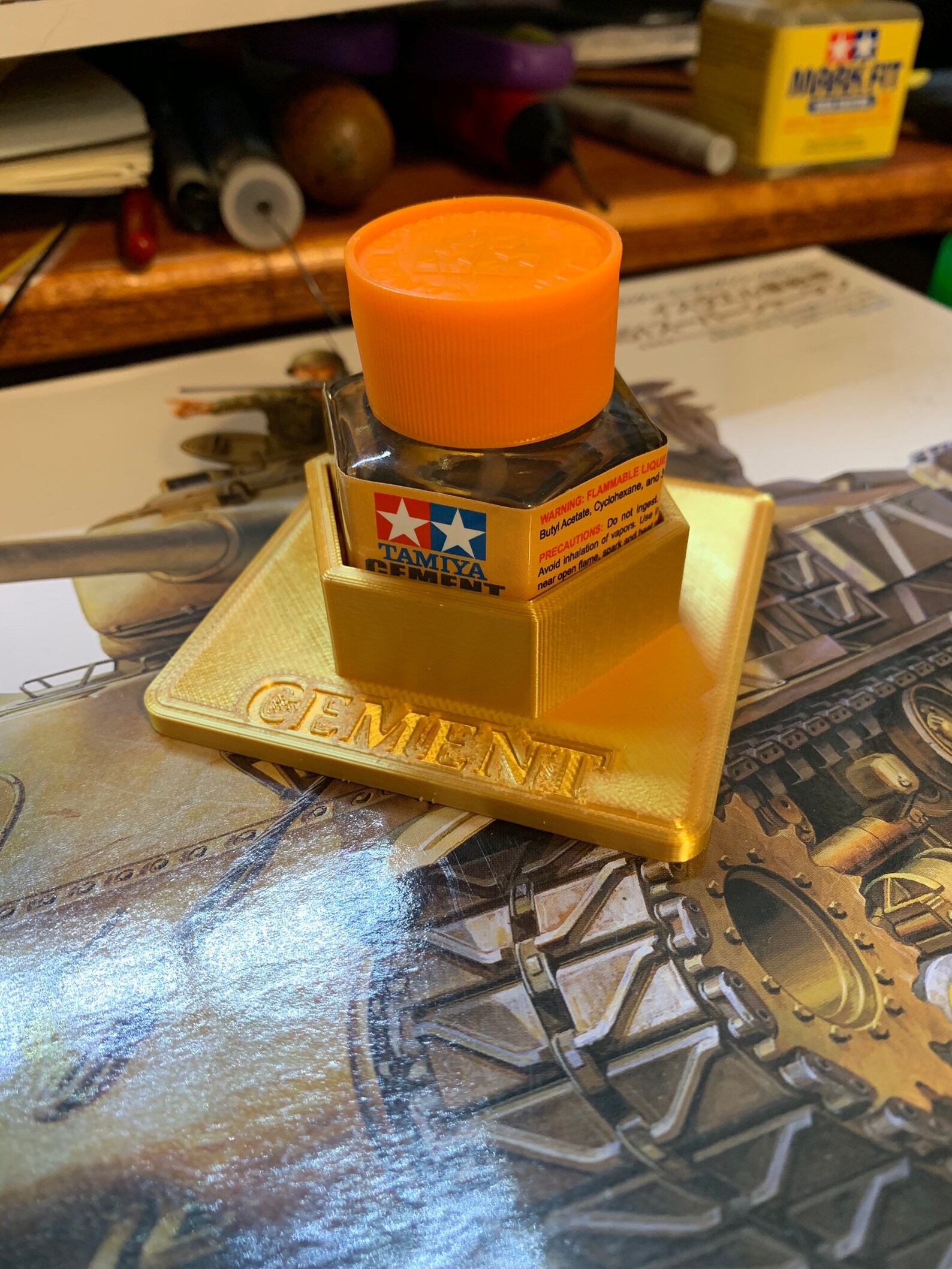 Tamiya Cement Holder Six Sides single Etsy UK