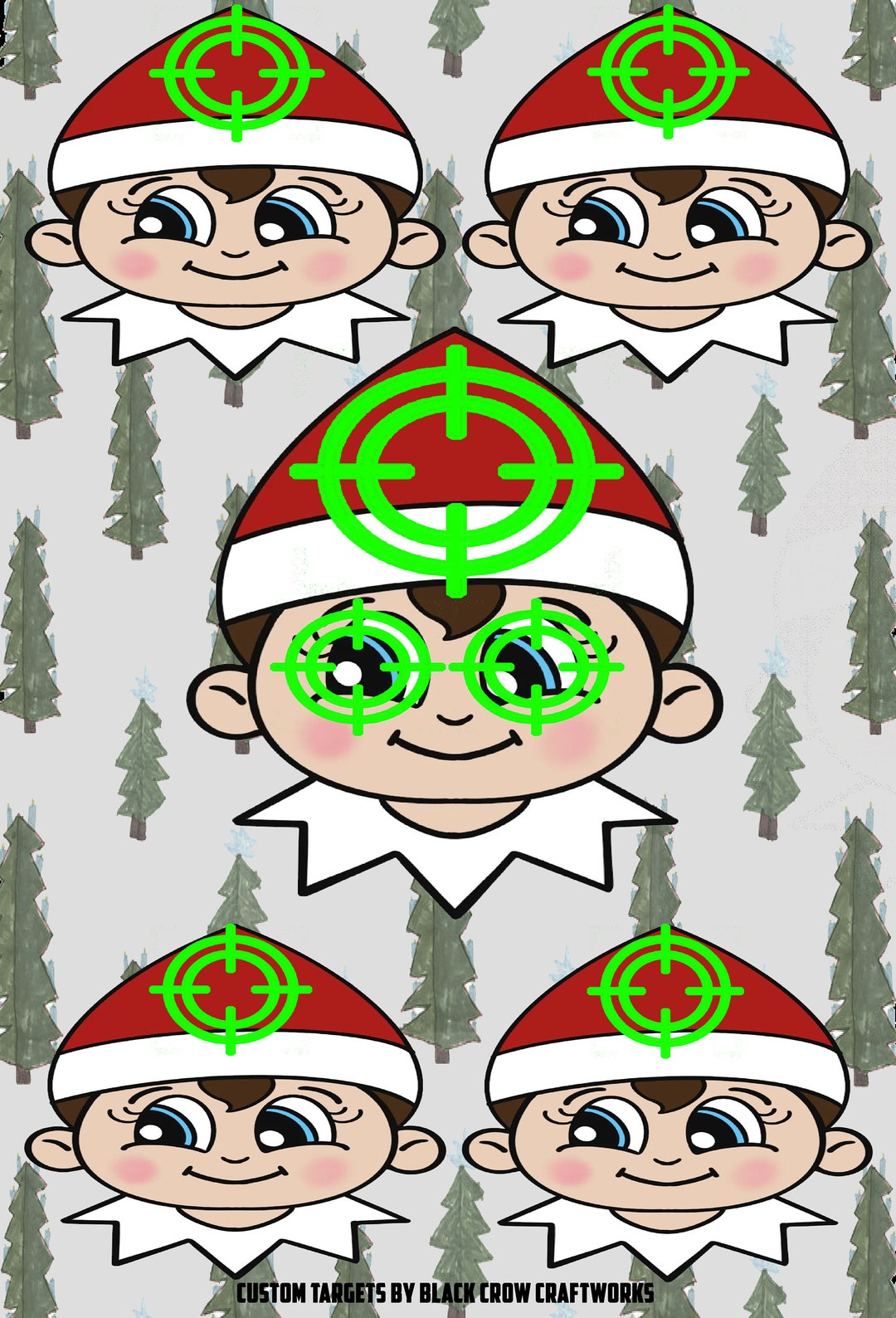 Custom Range Target Elf on a Shelf - Etsy