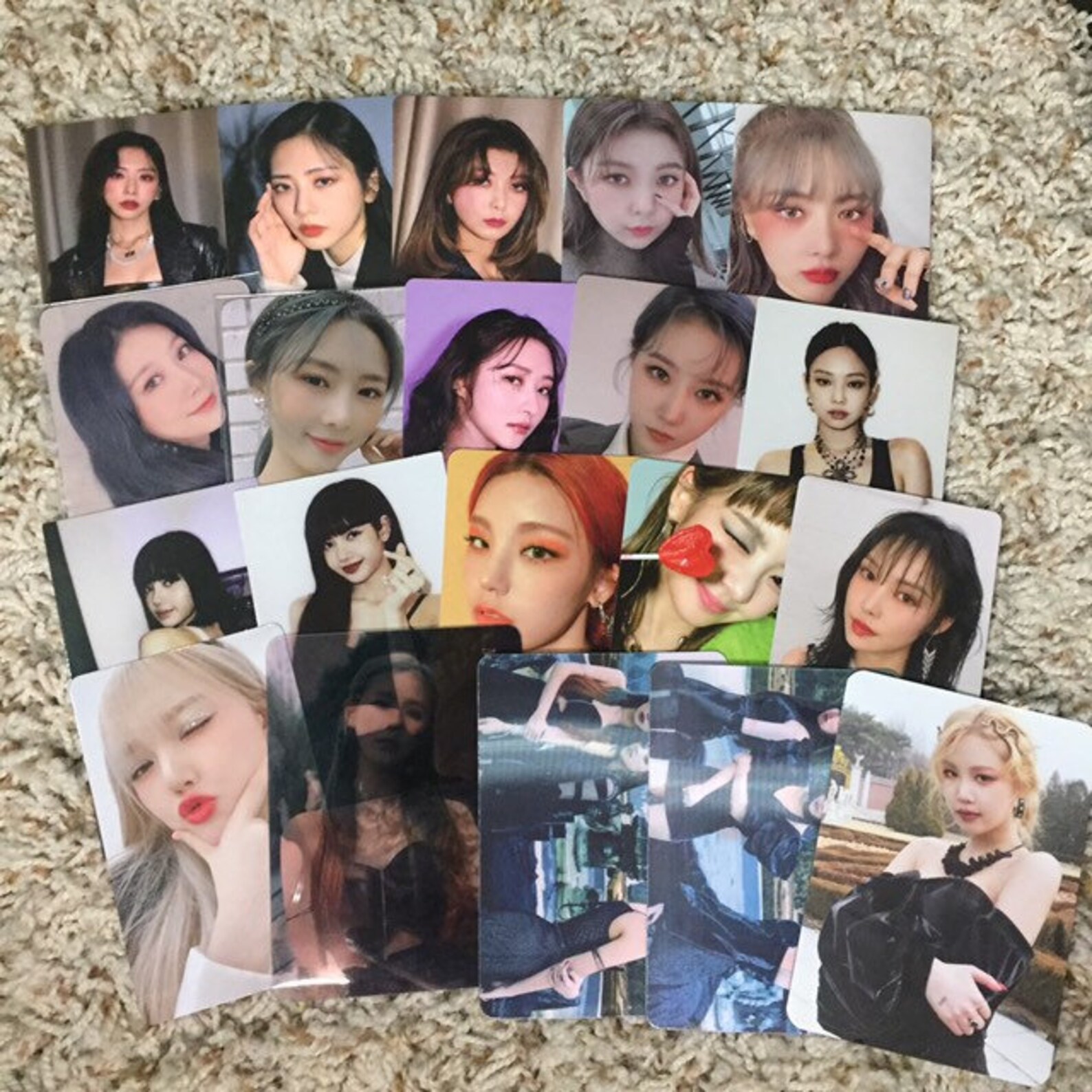 Girl Group Official Kpop Photocards Etsy