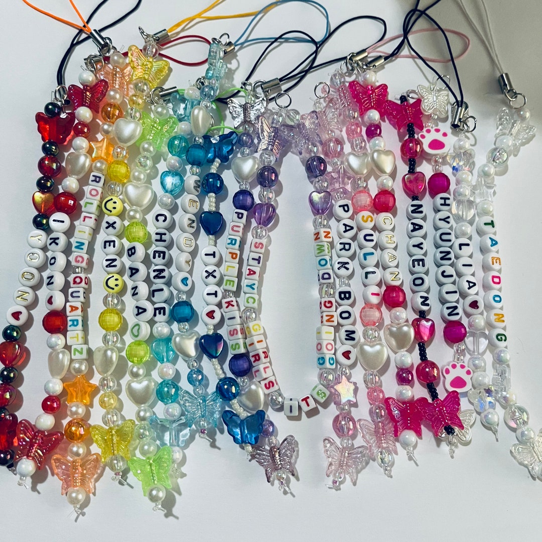 Personalized Kpop Phone Charms Etsy