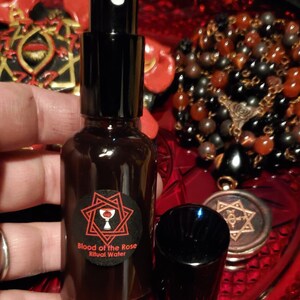 Babalon Rose Ritual Water for Self-Love, Pleasure, & Enlivening the Erotic image 2