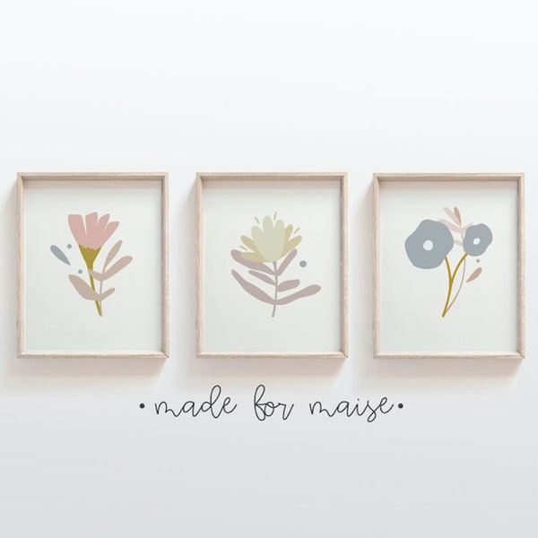 Triptych Art Etsy UK