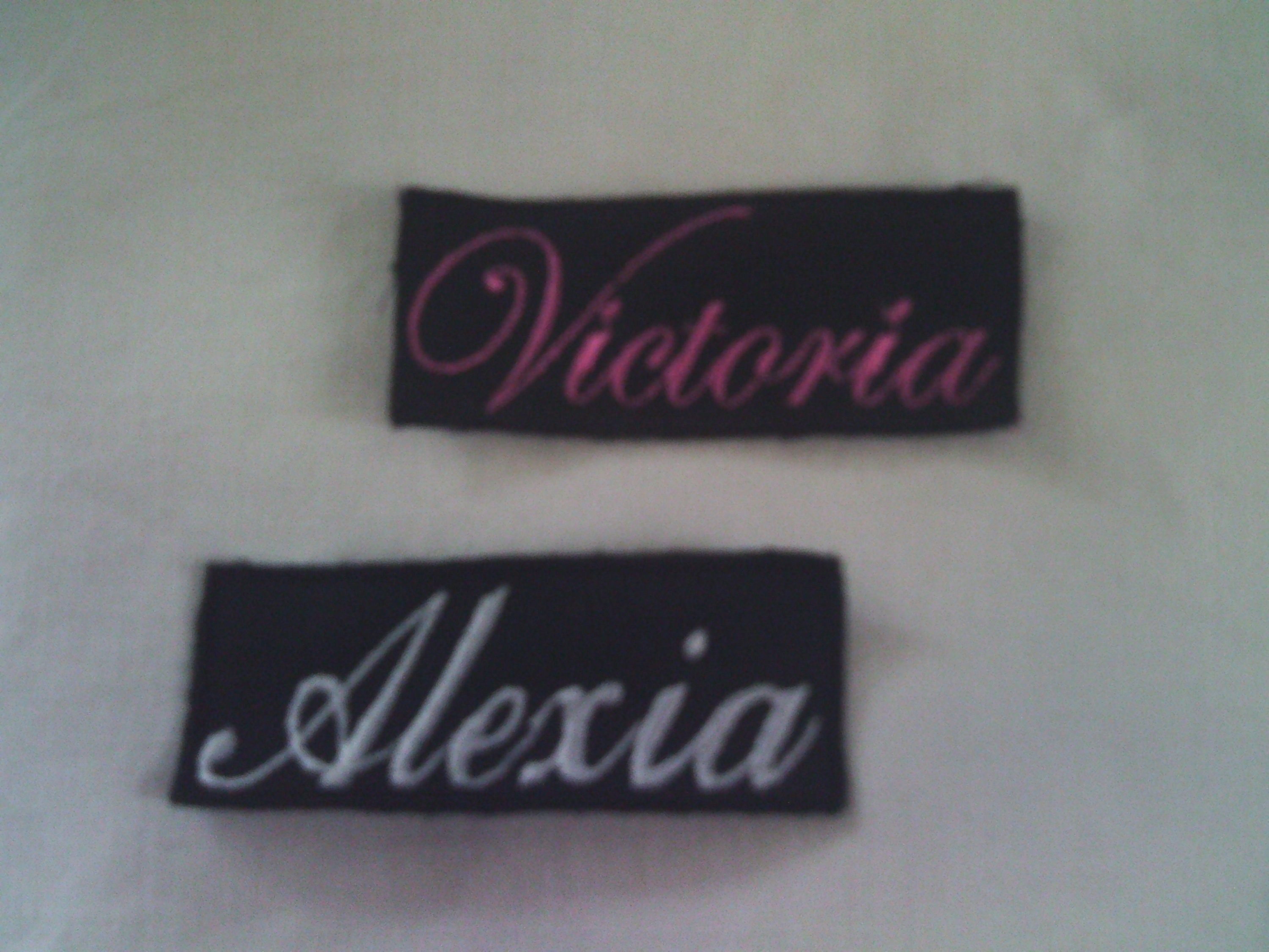 Patch Velcro Personnalisable - Écusson 75x20mm Avec Fermeture Velcro - Pour Vêtements, Sacs, Uniformes