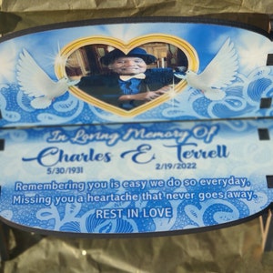 Customized Memorial Bench