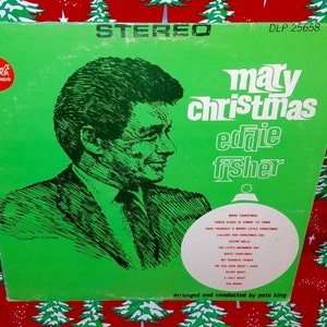 Mary Christmas - Eddie Fisher - 1965 OG Vintage Vinyl Record