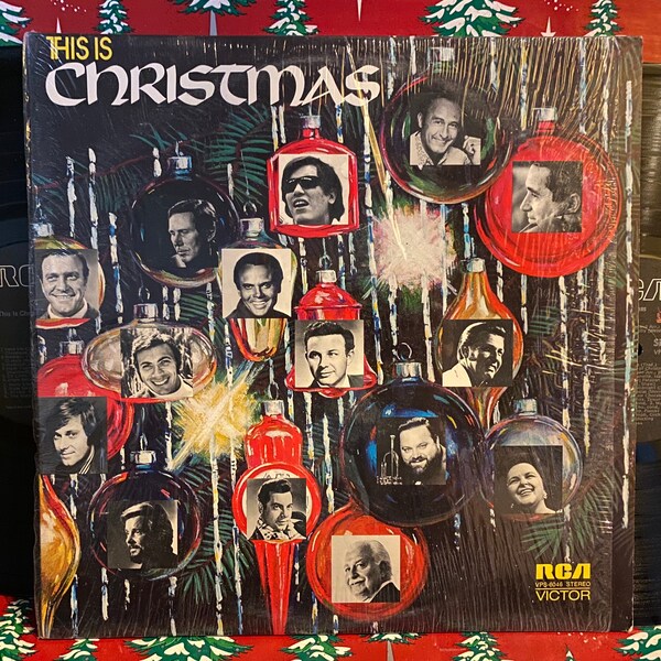 This is Christmas 1971 Vintage Vinyl Compilation Record