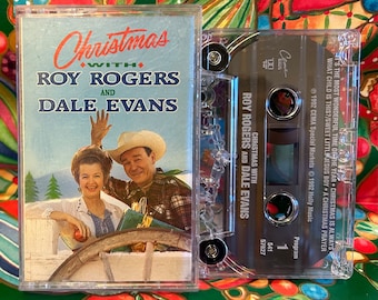 Christmas With Roy Rogers and Dale Evans 1992 Vintage Audio Cassette Tape