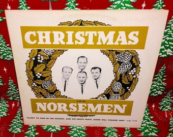 Weihnachten mit den Norsemen Vintage Schallplatte SELTEN