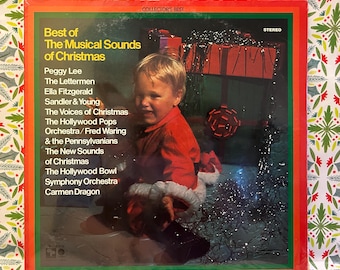 Best of The Musical Sounds of Christmas OG Vintage Vinyl Record Compilation (SEALED)