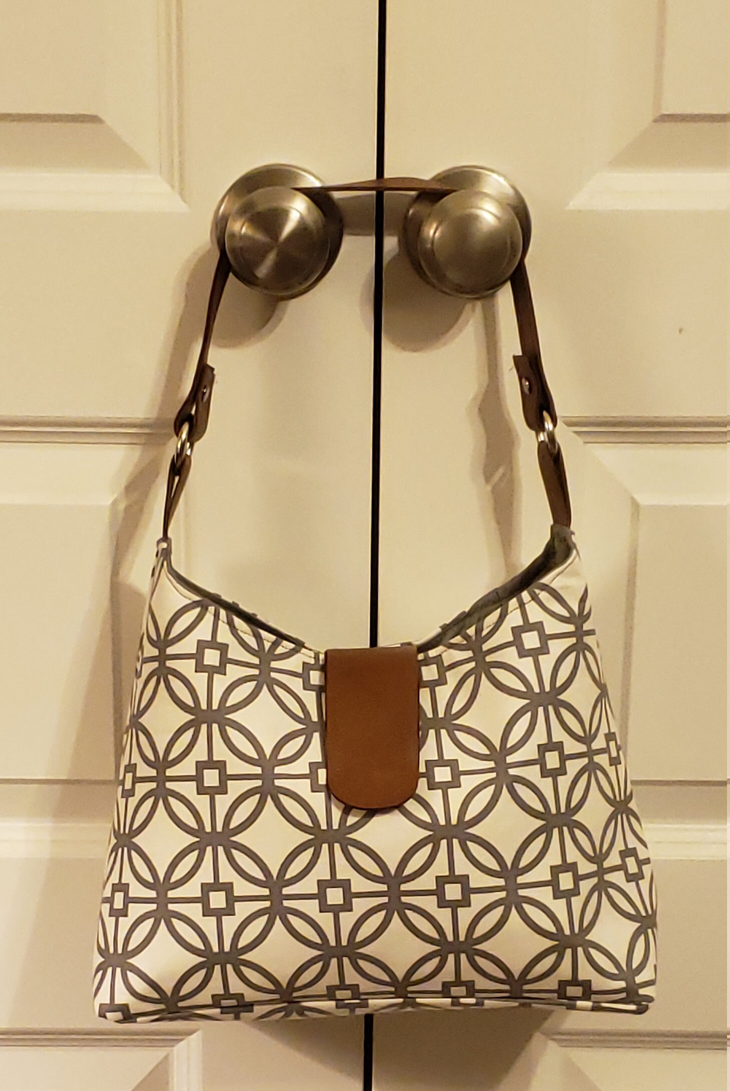 Geometric Hobo Handbag Purse Digital PDF Sewing Pattern, Shoulder Bag ...