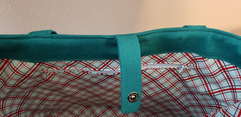 Tori Large Tote Handbag Digital PDF Sewing Pattern, Purse, Satchel, Zipper Pocket, Minimalist, Modern, Beach Bag, Diaper Bag, Laptop Bag image 5