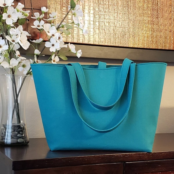 Tori Large Tote Handbag Digital PDF Sewing Pattern, Purse, Satchel, Zipper Pocket, Minimalist, Modern, Beach Bag, Diaper Bag, Laptop Bag