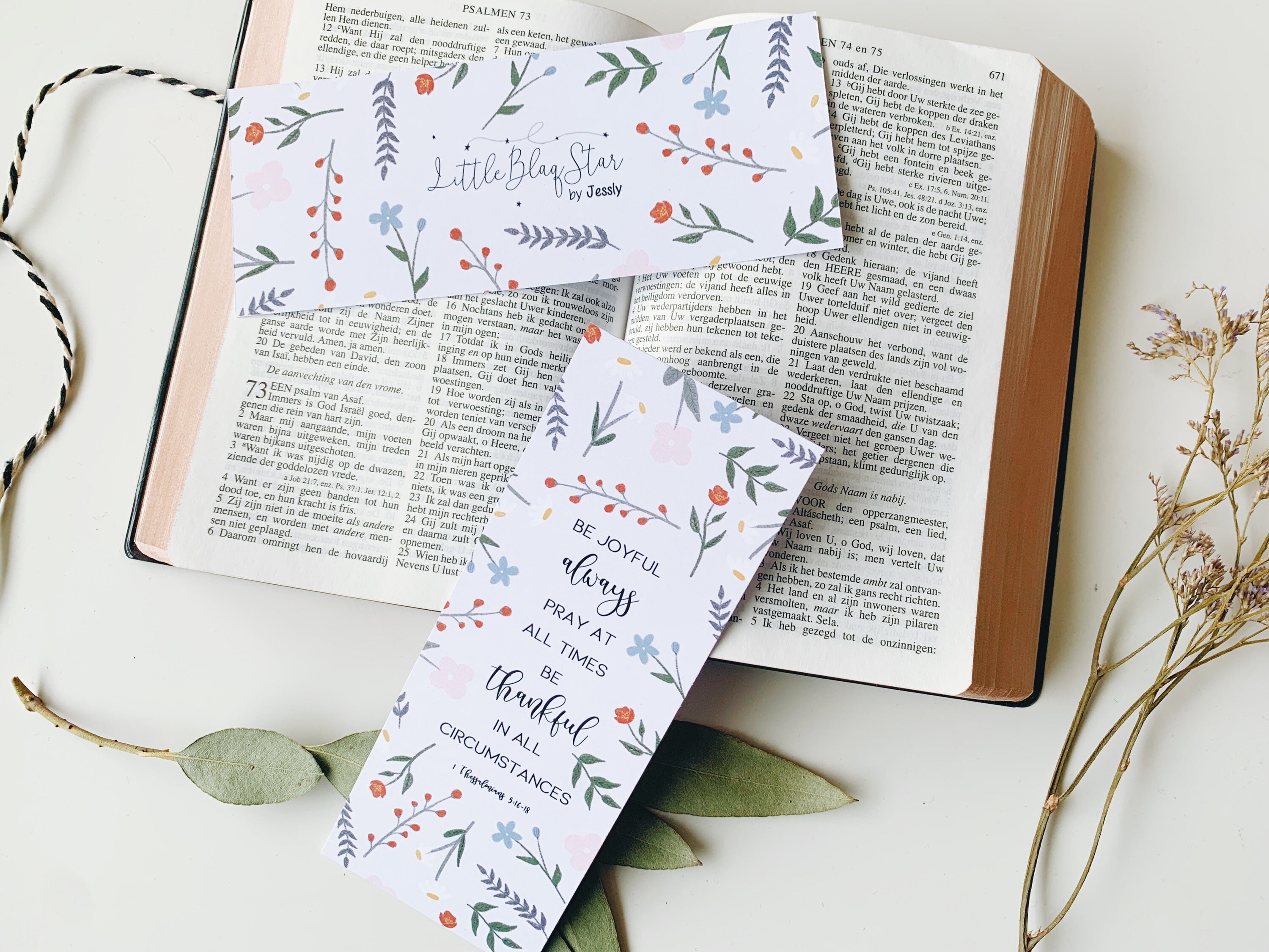 Bible Verse Flower Art Bookmarks Scripture Faith Floral Art Etsy UK